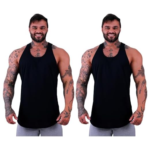 Kit 2 Regatas Longline Masculina Cavada MXD Conceito Treino Academia Musculação Sem Estampas Lisa (M, Opção 03)