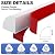 CAMXTOOL Flexible Quarter Round Molding 78 in, Quarter Round Trim, Peel and Stick Molding, Bendable Molding Trim Self Adhesive Silicone Rubber Trim for Wall Edge Corner, Stairs, Countertops (78 Inch)