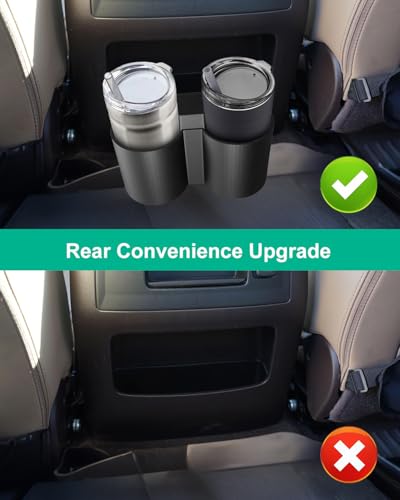 Portavasos doble trasero compatible Chevrolet/GMC miniatura 3