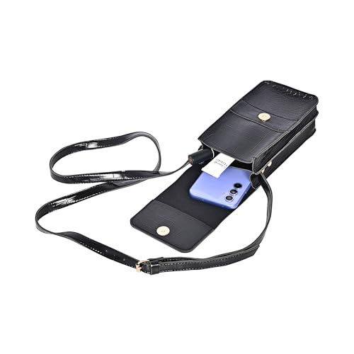 Image of LEEZEL Women's Girls Wallet Sling Bag for Mobile Cell Phone Holder