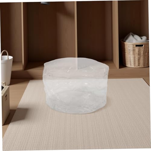 Housse de pouf de rangement pour peluches transparent et canapé modulable - 6