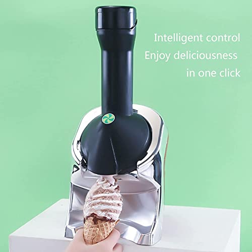 Electric Ice Cream Maker,Frozen Yogurt Maker, Ice Cream Maker Machine For Home Small Electric Ice Cream Frozen Yogurt And Sorbet Maker With Mixing Paddle Dishwasher Safe Parts Easy One Switch,Red #TOP6