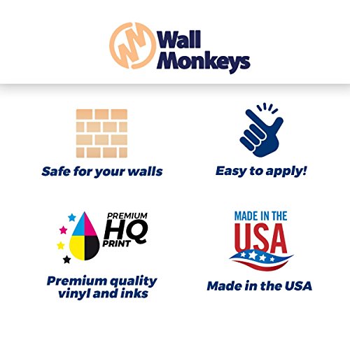 Wallmonkeys Color Wheel 96 Colors Wall Decal Peel and Stick Graphic WM20111 (18 in H x 18 in W)