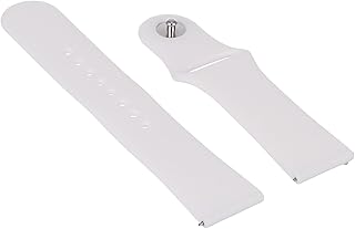 سوار لساعة هواوي 22 ملم وسامسونج 46 ملم وهواوي امازفيت GT-R مقاس 47 ملم وستراتوس 22 ملم، أحمر بورجندي وأبيض