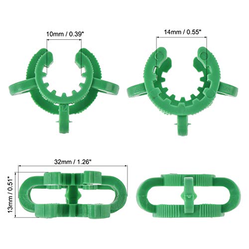 Uxcell A19111100UX1593 Lab Joint Clip Plastic Clamp Mounting Clips thumb #3