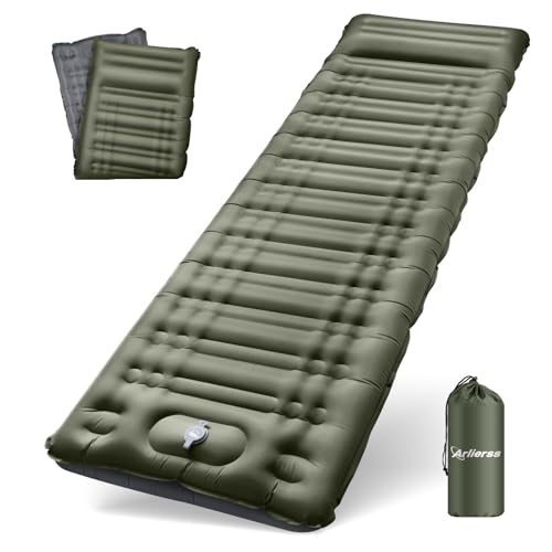Arlierss Isomatte Camping Selbstaufblasend,12CM Verdicktes Aufblasbare Matratze Kleines Packmaß, Ultraleicht Wasserdicht Luftmatratze Camping,Anti-Ripstop Schlafmatte Outdoor für Wandern,Reise,Strand Arlierss Isomatte Camping Selbstaufblasend,12CM Verdicktes Aufblasbare Matratze Kleines Packmaß, Ultraleicht Wasserdicht Luftmatratze Camping,Anti-Ripstop Schlafmatte Outdoor für Wandern,Reise,Strand