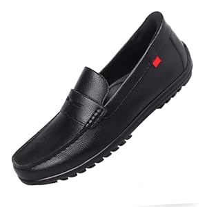 Marc Joseph New York Men’s Casual Hands Free Slip on Penny Loafers