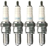 Replacement Parts Consumables for 4x Spark Plug Replaces For (CR8EIXCR7E, CR8E, CR9E CHAMPION G57C,