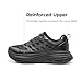NORTIV 8 Men's Walking Running Tennis Cushioning Shoes ActiveFloat Non Slip Athletic Gym Workout Jogging Comfortable Sneakers,Size 9.5,All Black,SNWS245M