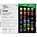 Mont Marte Acrylic Paint Set 24 Colours 36ml, Perfect for Canvas, Wood, Fabric, Leather, Cardboard, Paper, MDF and Crafts