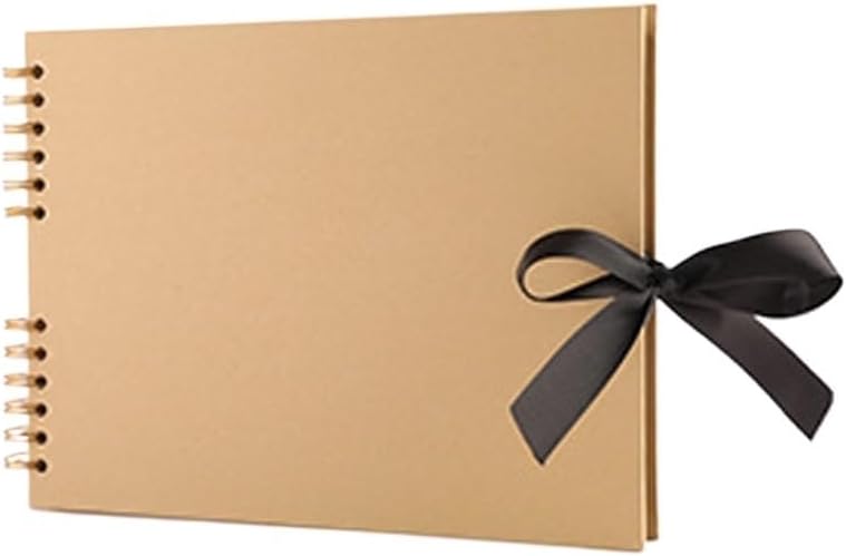 JSEIAJB DIY photo albumscrapbook creative graffiti black card inner page collectioncommemorative album(D)