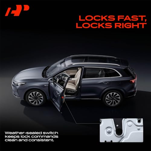 Image of A-Premium Front Left Driver Side Door Lock Actuator Compatible with Pontiac Grand Prix 2004-2008 Sedan