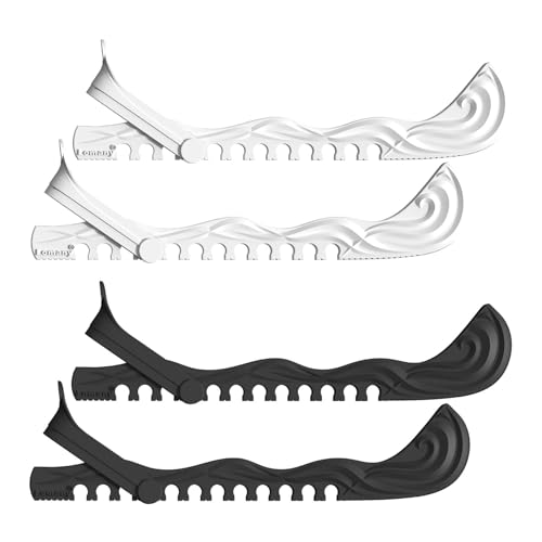 Faumsut Ice Skate Guards, 2 Pack Hockey Shoes Ice Skates Blade Covers,...