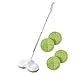 DOCHEER Replacement Pads for Cordless Electric Spinning Mop Sweeper, Pack of 2