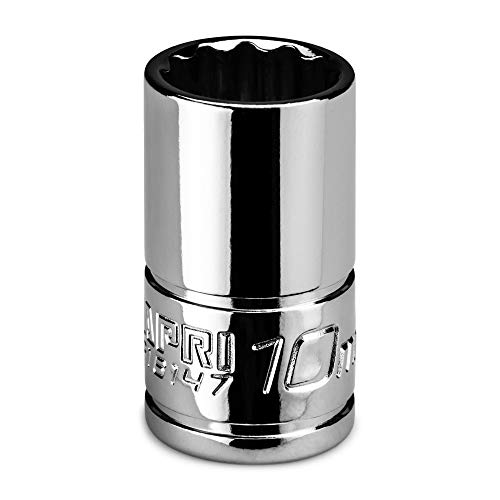 Image of Capri Tools 10 mm Shallow Socket, 1 /4 in. Drive, 12-point, Metric