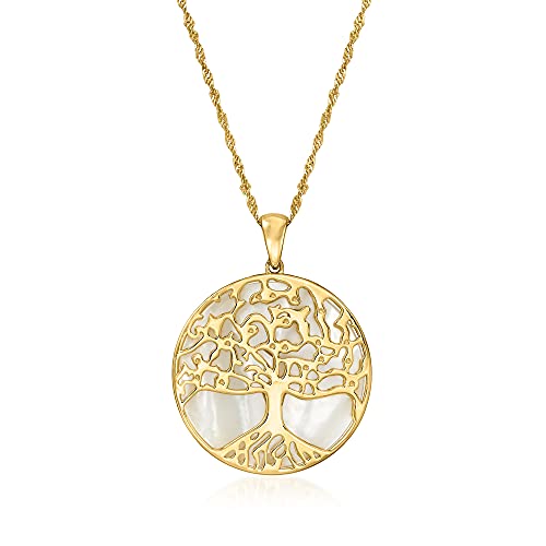 Ross-Simons Gemstone Tree of Life Necklace