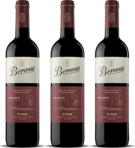 Beronia Crianza - Vino Tinto D.O.Ca. Rioja - 3 botellas de 750 ml - Total: 2250 ml Cover