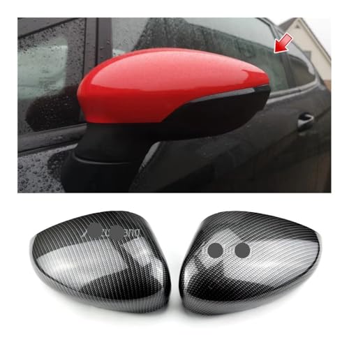 Coques de rétroviseurs extérieurs Fiesta MK7 noir brillant - Accessoires auto