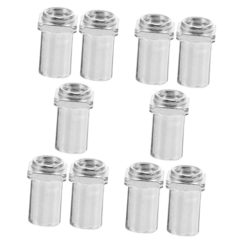 VANZACK 10Pcs Drum Swivel Nut Durable Screws for Snare and Floor Drums Compatible with Military and Jazz Kits Essential Drum Accessories for Maintenance and Repair