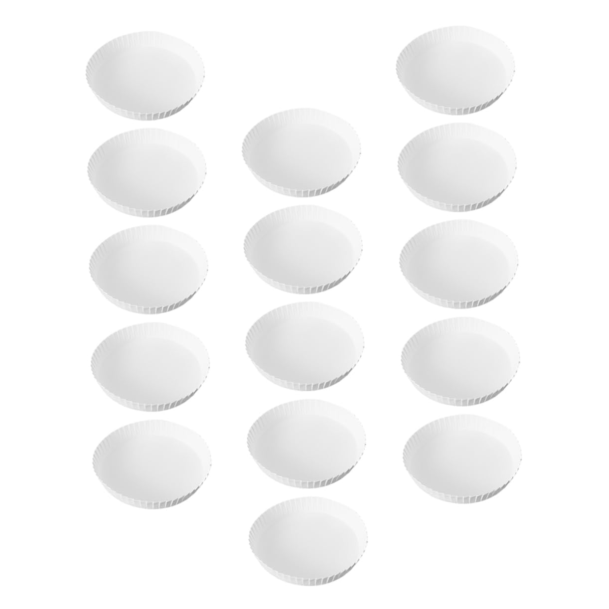 HOODANCOS 50Pcs Disposable Paper Cup Lids Drink Covers for Kitchen Office and Hotel Use and Dust for Paper Cups