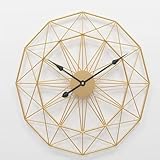 Long Hands Clock Movement Mechanism Replacement Kit Silent Quartz for Large Wall Clocks 50-60cm DIY Repair(Black 2) - Image 6