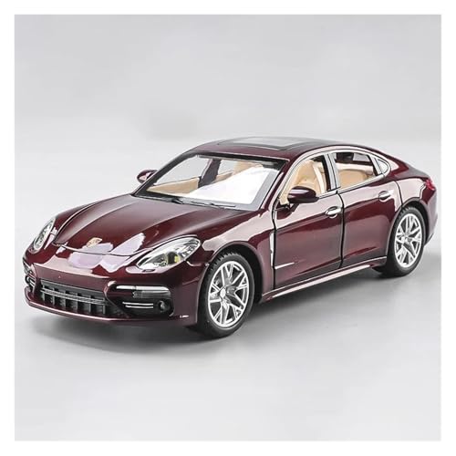 Modelo de Auto Decorativo 1:24 Panamera Rojo