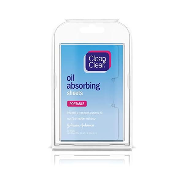 CLEAN & CLEAR Oil Absorbing Sheets 50 Each (Pack of 3)