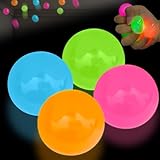 Descompresión de bolsillo en cualquier lugar: la pelota antiestrés mejorada tiene una textura más y cabe en bolsillos/bolsos como pelotas antiestrés sobre la marcha. Ideal para aulas, oficinas o viajes: una actualización de bola de azúcar de juguetes básicos para apretar. Ten en cuenta que las bolas adhesivas no funcionan en superficies lisas.