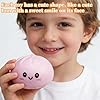 Dumpling Squishies Mystery Box, 10 Colors Random Mystery Glitter Dumpling Squishies Toy Gift Box, Colorful Stress Balls Fidget Sensory Toy Desk Toys for Kids Adults (1pcs, One Size) #4