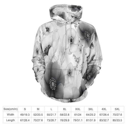 Pull léger crewneck d'art botanique avec imprimé 3D durable - 6
