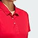 adidas Women's Standard Solid Performance Short Sleeve Polo Shirt Large
