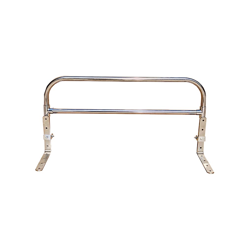 Barandilla de seguridad plegable para cama para adultos mayores con discapacidades, 4 peldaños, 60 – 90 cm (60 cm)