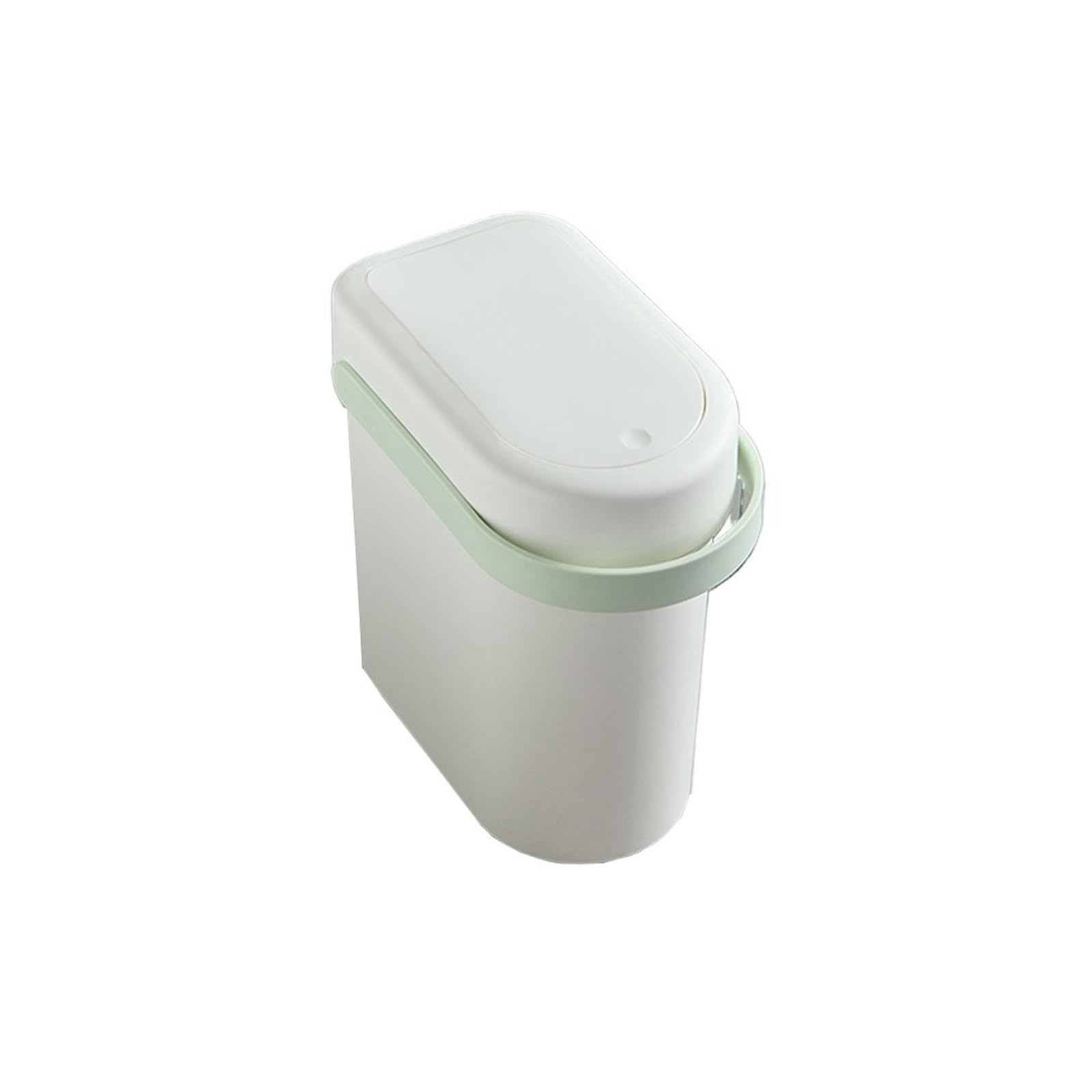 Garbage Bin Bathroom with lid, garbage bin, toilet(Green)