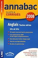 Anglais LV1 et LV2 toutes séries : Sujets et corrigés 2218927489 Book Cover