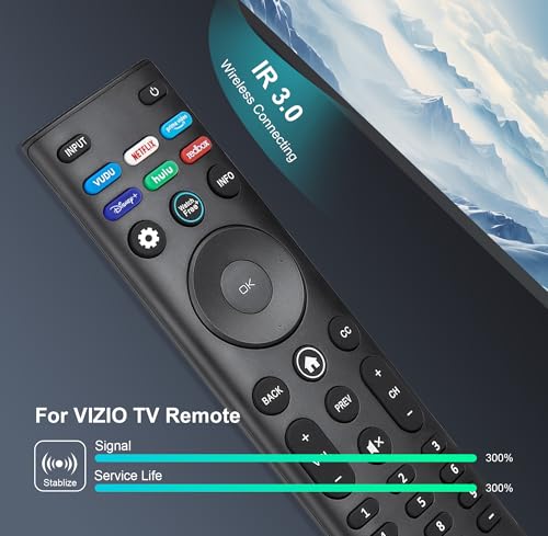 Image of 2 Pack for VIZIO Smart TV Remote Replacement XRT140 XRT136 XRT260 XRT270