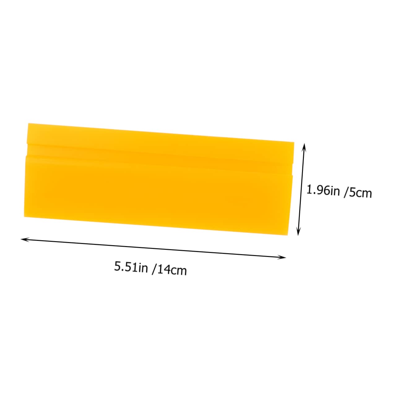 Totority Supplies Car Film Tool TPU Transparent Film Scraper for Decal Squeegee