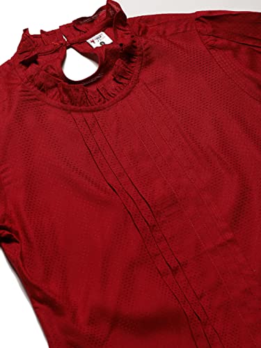 Image of Yash Gallery Womens Rayon Solid Relaxed Fit Casual Top Women & Girls