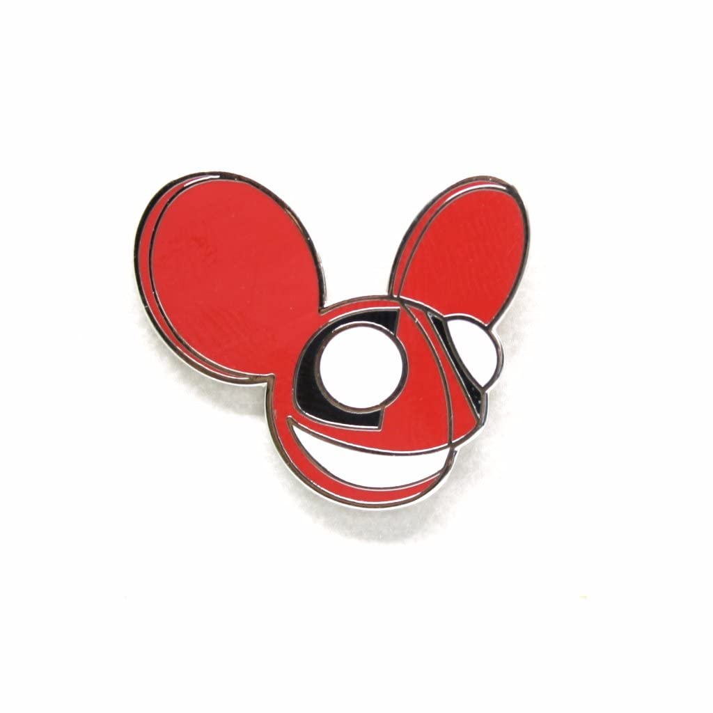 pinupper Deadpoolmau5 Silver Hard Enamel Pin