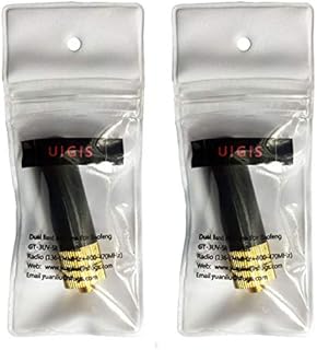 SRH805S SMA-F Female Dual Band Mini Long Range Antenna for Baofeng Walkie Talkie GT-3 UV-5R BF-888S UV-82 Radio for Kenwood TK-2170 TK-360 TK-3100 TK-3140 TK-3160 TK-3170 TK-3207 Two Way Radio (Pair)