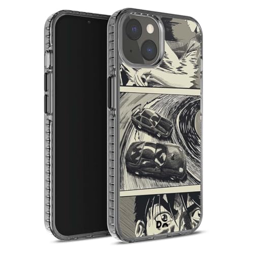 Image of DailyObjects Polycarbonate Full Throttle Stride 2.0 Magnetic Case Cover for iPhone 15 | Compatible with Wireless Charging Slim Back Cover with Inner Magnetic Ring Shockproof, Multicolor