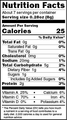swiig Organic Freeze-Dried, Diced Kale, 2oz, Non-GMO, Gluten-Free - Thumbnail 2