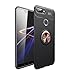 Produktbild Shinyzone Hülle für Huawei Honor 9 Lite,Schwarz und Roségold mit Ring 360 Grad Drehbarer Standfunktion,Ultra Dünn Weich TPU Stoßfest Schutzhülle Kompatibel mit Magnetischer Autohalterung