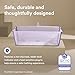 Stokke Flexi Bath X-Large, White - 31.5 x 15.7 x 9.4 in - Best for Infants & Toddlers - Lightweight, Foldable & Easy to Store - Convenient to Use at Home or Traveling