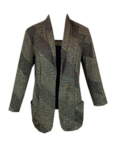 FRANK LYMAN 204260 Blazer Festivo Brillo Nochevieja X-Mas Stretch UVP: 229€ (38), dorado, 38