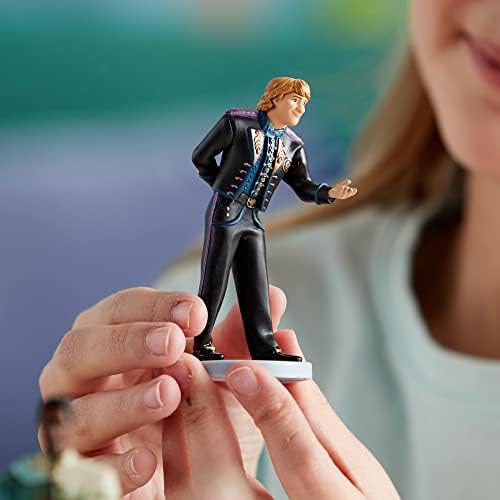 Disney Store Official Frozen 2 Deluxe Figurine Playset, 9 Pc. Set, Includes Anna and Elsa In Their Travel Outfits, Queen Anna, Elsa the Snow Queen, Mathias, Nokk, Sven, Olaf and Kristoff, For Ages 3+