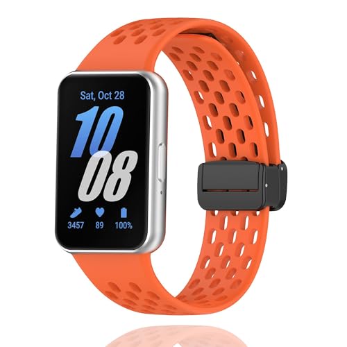 MELEJIA For Samsung Galaxy Fit3 �o���h �M�����N�V�[�t�B�b�g3 �p �����x���g �}�O�l�b�g�N���X�v �V���R���� �����o���h �X�|�[�c �������� �_�炩 �y�� �h�� �ʋC �j�����p ���t���ȒP (�I�����W)