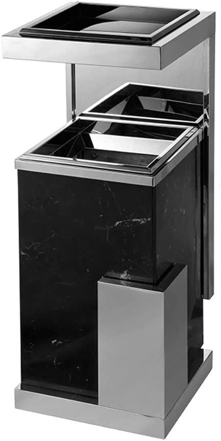 Stand Up Ashtray Ashtray Trash Can Indoor Elevator Corridor Ashtray Trash Can Vertical Ashtray Column Floor-standing Ashtray Trash Can Cigar Ashtrays For Outdoors (Color : E)