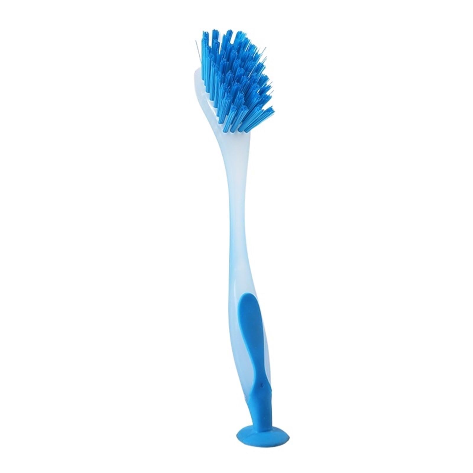 3pcs Pot Cleaning Brush Multifunction Kitchen Sink Scrub Long Handle for Cleaning Dishes(Blue)