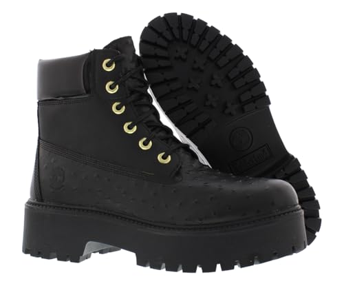 Image of Timberland Stone Street 6 Inch Lace Waterproof Leather Boot Womens Shoes