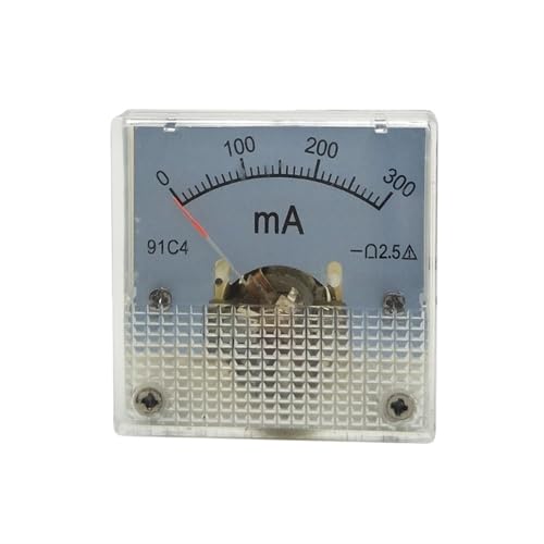 Ampèremètre 91C4 DC 0-300mA pour éviter les surcharges et pannes de courant continu